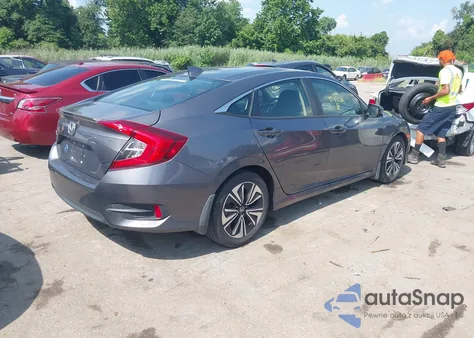 2018 Honda Civic Ex-T z USA, uszkodzony, nr VIN JHMFC1F30JX025013